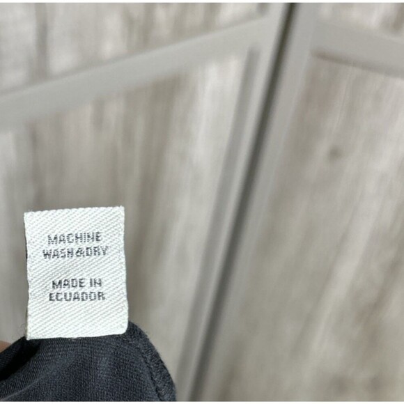 Iridium Pants Wide Leg Oversized Pockets Pull On Black Color Size M - Picture 6 of 7